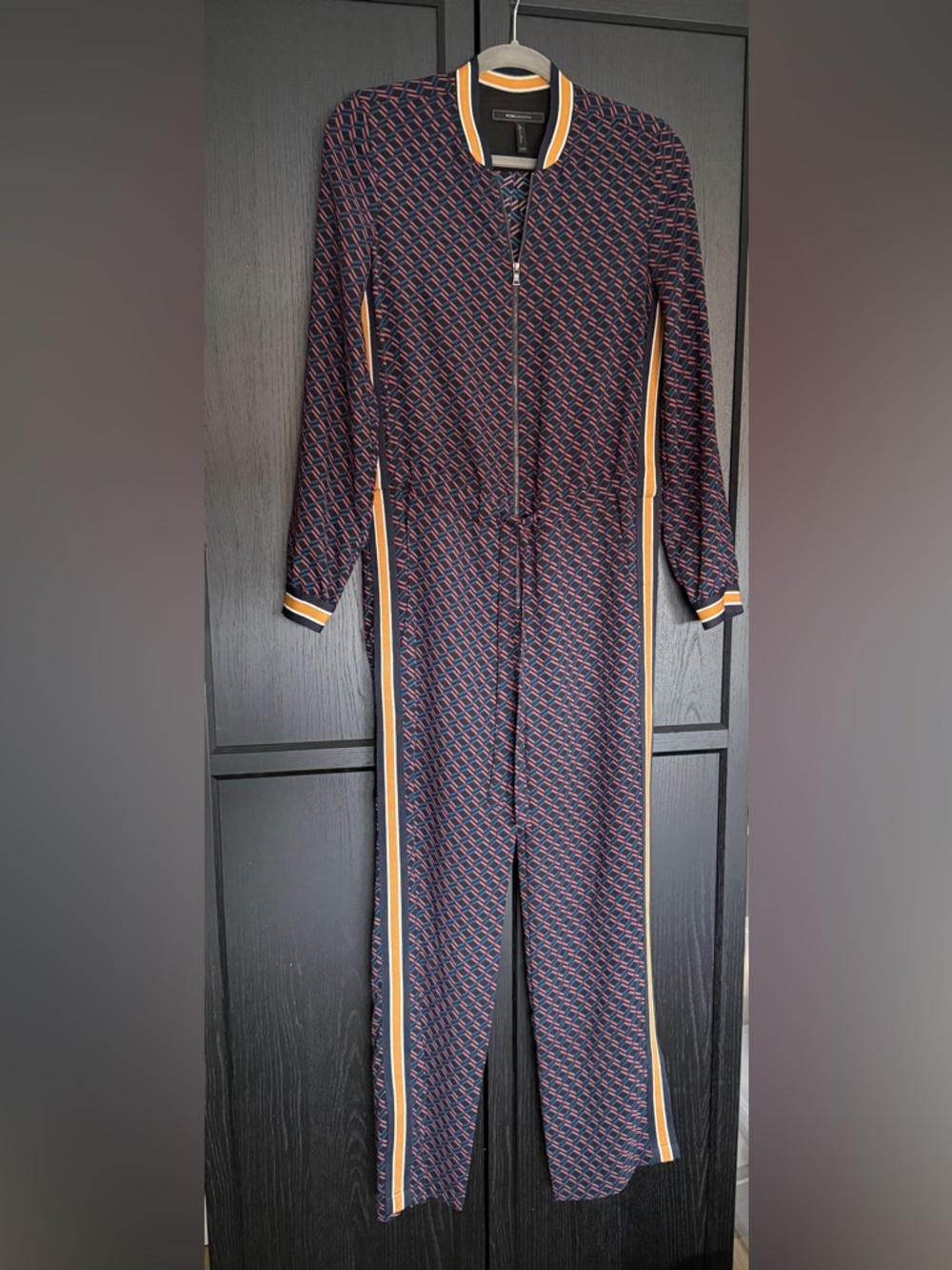 Geometric Print Jumpsuit
